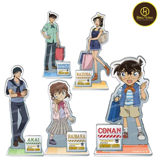 Mô hình Standee Hot Anime Detective Conan Figures Haibara Ai Amuro Shuichi Akai Phụ kiện trang trí để bàn góc học tập_ĐH