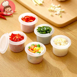 Yanca 1 / 4 Cái Hộp Đựng Nước Sốt Nhựa Mini Hộp Gia Vị Salad Hộp Đựng Cho Ngoài Trời Di Động Thịt Nướng Gia Vị Lọ Dụng Cụ Nhà Bếp VN