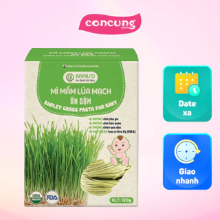 Mì Mầm Lúa Mạch Ăn Dặm Organic Anpaso - gói 120g