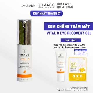 Kem mắt giảm quầng thâm, bọng mắt, nếp nhăn Image Skincare Vital C Hydrating Eye Recovery Gel 15ml (new)