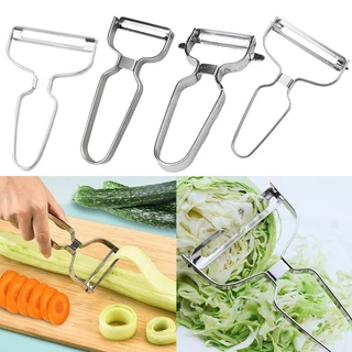 [Smart] Dụng cụ gọt vỏ trái cây rau củ bằng thép không gỉ Dụng cụ nhà bếp nướng Salad