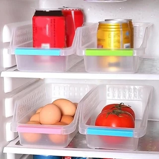 Giỏ sắp xếp tủ lạnh / Hộp đựng thực phẩm tươi sống Tủ lạnh / Hộp đựng tủ lạnh tiết kiệm không gian / Phụ kiện lưu trữ nhà bếp