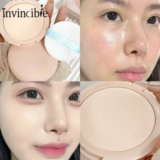 Soft Focus Compact Powder Matte Lasten Brighten Oil Control Setting Powder Natural Waterproof Press Powder Trang điểm nữ