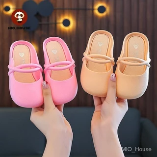 Dép Trẻ Em Bé Gái Mùa Hè Dễ Thương Công Chúa Chống Trơn Trượt Chống Va Chạm Đế Mềm Giày Sandal Trẻ Em