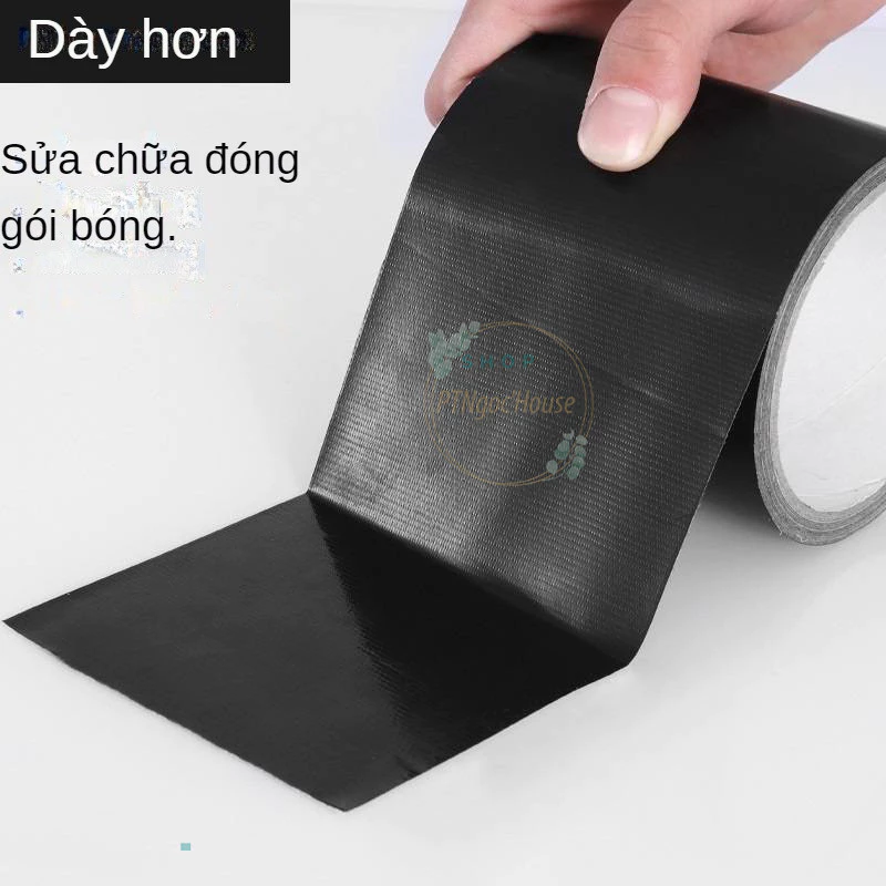 [HÀNG CÓ SẴN] Cuộn Băng Keo Da Màu Đen Vá Yên Xe, Ghế Sofa, Dán Vải Đa Năng Nhiều Kích Thước