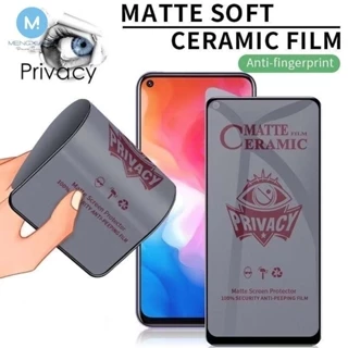 Huawei Y7A Y6P Y7P Y8P Y6 Y6S Y7 Y9 Y9S Y9A Prime PRO 2019 P30 Lite Nova Y90 Y70 Y61 8i 7 7i 7SE 6i 6SE 5T 4E 3i Matte Anti Spy Privacy Full Kính cường lực bảo vệ màn hình