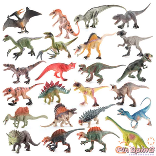 2024 HẤP DẪN!! Khủng Long Hình Búp Bê Tyrannosaurus Rex Spinosaurus Giganotosaurus Đồ Trang Trí Mô Hình Cho Trẻ Em Quà Tặng Trường Học