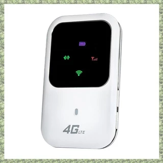 (C Z G L) 1 Bộ MiFi Pocket 4G WiFi Modem 150Mbps Màu trắng với khe cắm thẻ Sim MiFi không dây