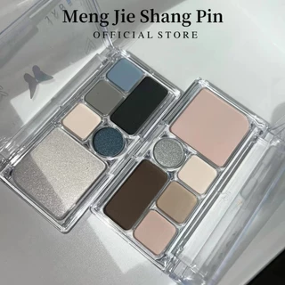 JADED Bảng Phấn Mắt 6 Màu Mờ Lâu Dài Chống Thấm Nước Tự Nhiên Phấn Mắt Trang Điểm