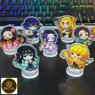 Mô hình Kimetsu no Yaiba standee Demon Slayer Thanh Gươm Diệt Quỷ mica, tranh kính acrylic anime manga_ĐH