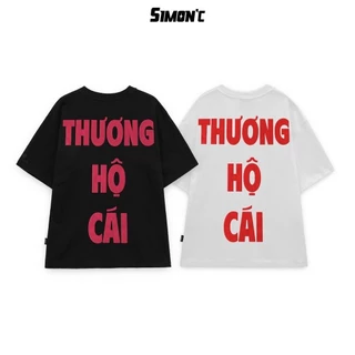 【COD】 Áo Thun Cổ Tròn Simon'c Thương Hộ Cái  - Cotton  Nam Nữ Unisex Tay Lỡ Oversize Local Brand