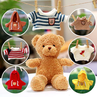 Henghome 20cm 18 Kiểu Gấu Cotton Quần Áo Có Thể Thay Thế Búp Bê Áo Len Mùa Đông Quần Áo Martijn