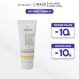 Kem chống nắng cho da thường, hỗn hợp Image Skincare Prevention Daily Ultimate Protection Moisturizer SPF50 (7g)