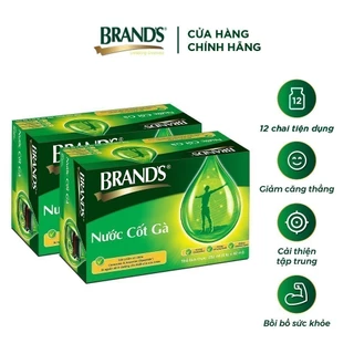 Combo 2 Nước cốt gà BRAND'S Vị Truyền Thống (42 ml x 6 lọ)