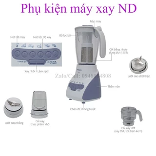 Cối sinh tố máy xay philip  HR2115/HR2118/ HR2061/HR2067 - KHO SỈ PHỤ KIÊN ND