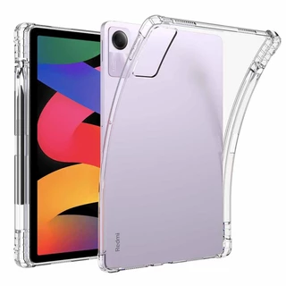 Vỏ Đơn Giản Trong Suốt Cho Xiaomi Pad 6 Pad5 6Pro 5Pro TPU Chống Trầy Xước Trong Suốt Cho Redmi Pad SE 2023 10.6 2022 Vỏ Máy Tính Bảng Nguyên Chất Cao Cấp