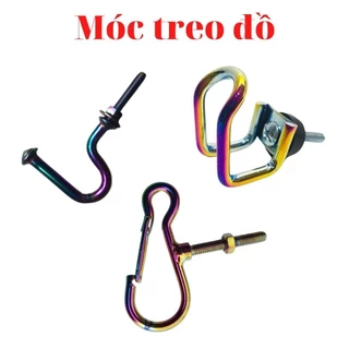 Móc Treo Đồ INOX 7 màu TiTan Cực Đẹp - Gắn Được Trên Mọi Xe Máy