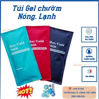 Túi gel chườm nóng lạnh đa năng, gel CMC an toàn giảm chấn thương giữ nhiệt giữ ấm cơ thể tiện dụng - Loki