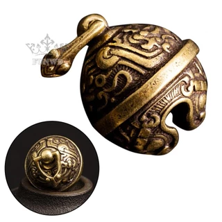 -New In May-Bell Artistic Craftsmanship Copper Bell Pendant Unique Design Weather-resistant[Overseas Products]