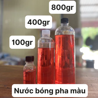 (Hỏa tốc) Nước bóng, nước chống dính pha màu keo composite - Phụ Gia Composite ( giá 100gr) Đế Doanh