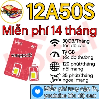 SIM 4G MOBI C50N LOCAL A500 FULL DATA KHÔNG GIỚI HẠN