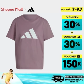 [7-9.7-VOUCHER 30%]adidas Phong cách sống Áo Thun Future Icons adidas Sportswear Nữ Màu tím HE0306