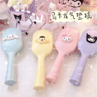 Kuromi Sinh Viên Lược Cô Gái Lược Sanrio Macaron Màu Kurumi Giai Điệu Quế Chó Lớn Đệm Không Khí Lược Làm Tóc Massage Nữ Dễ Thương Lược K2