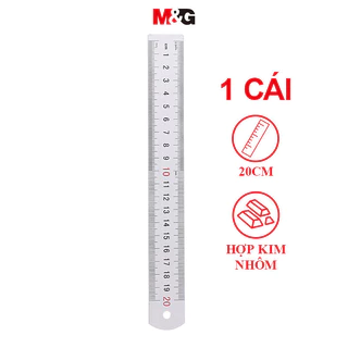 M&G Thước kẻ trong suốt  15/20cm   Chất liệu PS bền chống trầy xước ARL96004 Thước đo kỹ thuật số lớn Đo lường kiểm tra Vẽ Đồ dùng văn phòng học tập