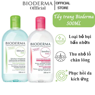 [CHÍNH HÃNG] Nước tẩy trang Bioderma làm sạch sâu, dịu nhẹ dành cho mọi loại da loại 500ml