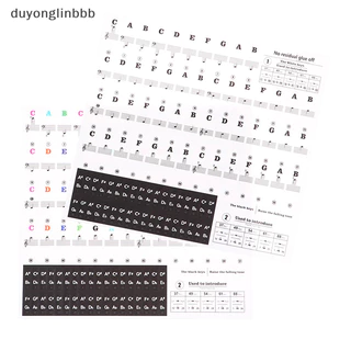 (Duyonglinbbb) Miếng Dán Bàn Phím Đàn Piano Trong Suốt 54 / 61 Phím Bàn Phím Điện Tử Đàn Piano Miếng Dán MỚI