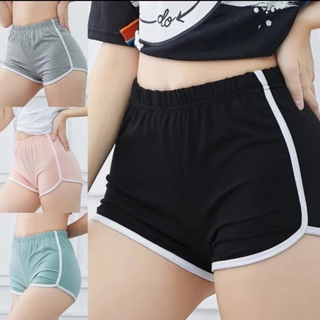 ￼BIGSIZE_Quần đùi nữ thể thao, quần short thun ngắn dáng rộng cạp chun phong cách năng động 40-60kg