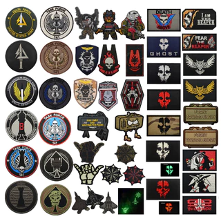 Quân Đội Fan Series 141 Call of Mission Velcro Patch Thêu Cú Ba Lô Miếng Dán