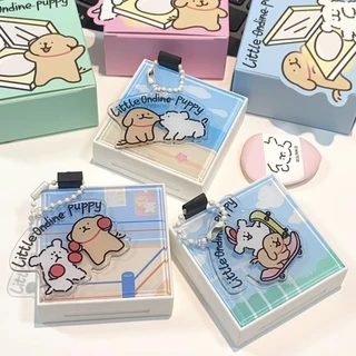 Little Ondine Face Highlight Repair Little Aoting Highlight Powder Line Puppy Line Puppy Three-dimensional Brightening Concealer Setting Makeup Loose Powder Matte Contouring Face Highlight E8QB