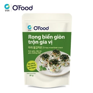 Rong biển giòn trộn gia vị OFood 40g, vị ngọt vừa ăn, trộn cơm, cháo tiện lợi, ngon miệng