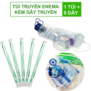 Túi Truyền Enema Cà Phê, Túi Thải Độc Đại Tràng 1200ml