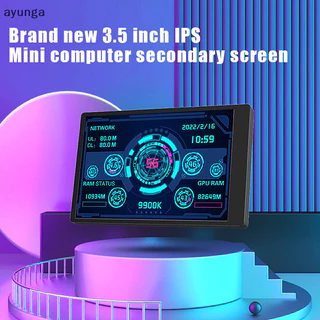 [Mới] Màn hình thứ cấp 3,5 Inch IPS TYPE-C mới Máy tính CPU GPU RAM HDD MonitorUSB Màn hình hiển thị miễn phí AIDA64 [vn]