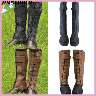 Jinshihuiking of the Black Swans Thời Trung Cổ Boot Spicule Bag Gaiters Phục Hưng Bảo Vệ Chân Hiệp Sĩ Trang Phục Và Phụ Kiện Cho Hallowe