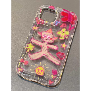 Ốp Điện Thoại Thích Hợp Cho IPhone 7 Plus 8 Plus Chống Rơi IPhone 11 12 Pro Max IPhone X XR XS Max IPhone 13 14 15 Pro Max IPhone 7 8 Hoạt Hình Graffiti Sun Doll 12