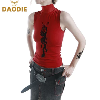 DAODIE áo phông áo thun nữ croptop baby tee Trendy Phong cách Fashion Comfortable WCS24407NX 19Z240511