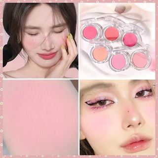 Mặt Sáng Hơn Blush Ins Ngọt Đơn Sắc Blush Di Động Cô Gái Bột Blusher Cô Gái Trang Điểm Mỹ Phẩm Quà Tặng Tiếp Liệu