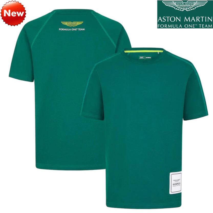2024 Mới Nhất F1 Racing Suit + Aston Martin Cognizant 2024 F1 Team Jersey + Áo thun ngắn tay nam nữ mùa hè