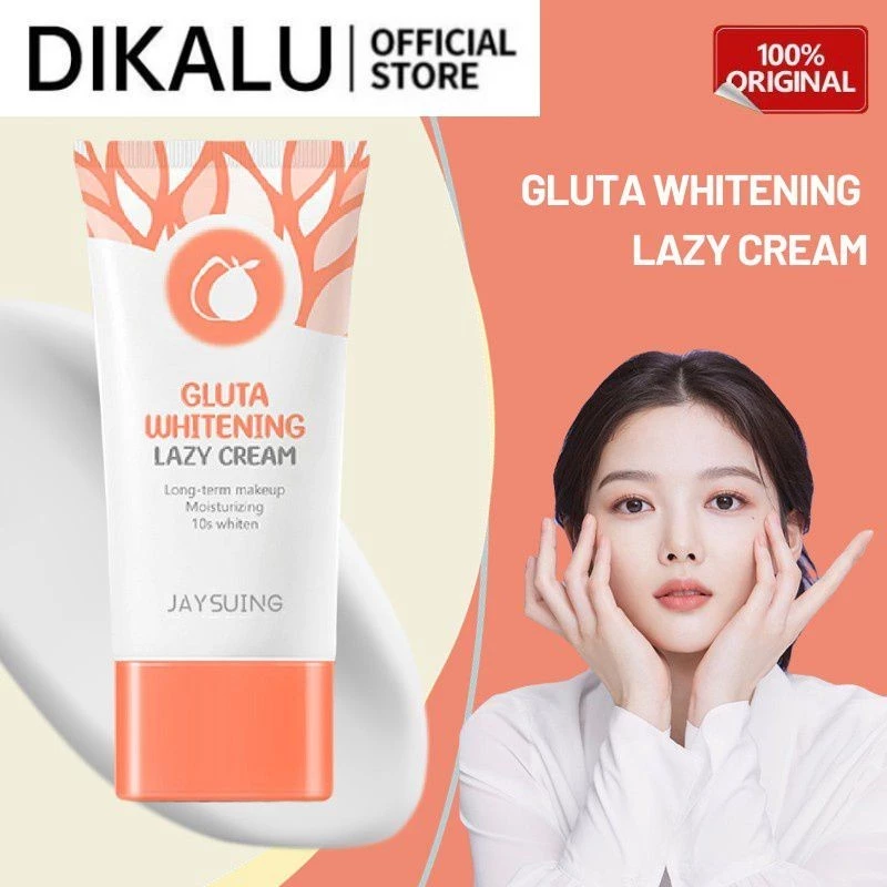 Jaysuing Gluta Kem Lười Làm Trắng Da Loại Bỏ Mạnh Mẽ Vết Thâm Làm Trắng Da Mặt Kem Dưỡng Ẩm Beautysecret1 beautysecret1