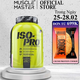 [Đã Bán 1,8k] Thực Phẩm Bổ Sung Protein 100% HYDROLYZED WHEY ISOLATE VitaXtrong Iso Pro 5lbs