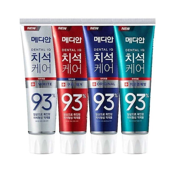 Kem Đánh Răng Median Dental IQ 93% Hàn Quốc 120g Ngừa Sâu Răng Hiệu Qủa