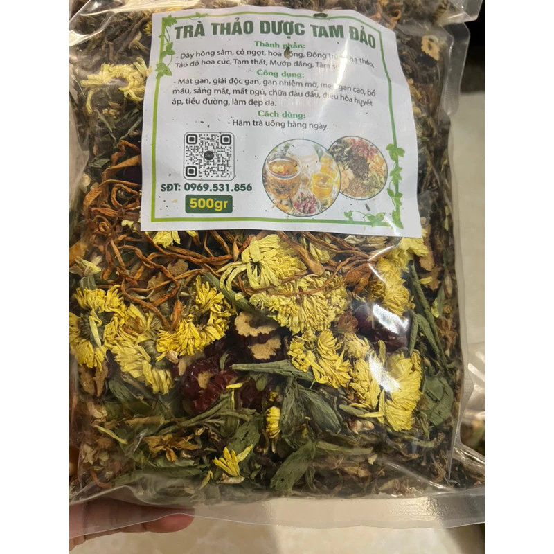 Trà Thảo mộc Tam Đảo (500g ) - Thế Giới Dược Liệu