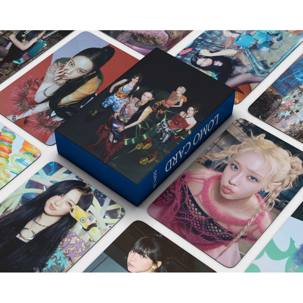 55pcs AESPA Supernova Lomo Cards Armageddon 1st Album Drama MY WORLD Drama Gils Savage Photocards WINTER GISELLE KARINA NINGNING Kpop Postcards