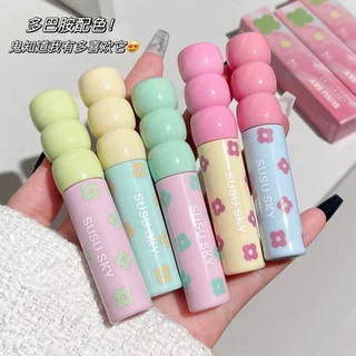 Susu SKY Matte Lip Gloss Moisture Velvet Water Light Mirror Lip Glaze Set Lasting Not Easy To Fade Lipstick