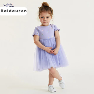 Baldauren váy bé gái công chúa váy cho  bé gái thời trang dễ thương đẹp 2024 NEW KLQ2440WFZ 17Z240422