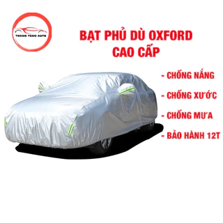 [HÀNG LOẠI 1] Bạt Phủ Xe Ô Tô Vải Dù OXFORD Cao Cấp Chống Mưa-Chống Nắng-Chống Nóng