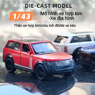 1: 43 Off-Road Hợp Kim Xe Ô Tô Mẫu Hai Mở Cửa Xe Bé Trai Đồ Chơi suv Đồ Trang Trí